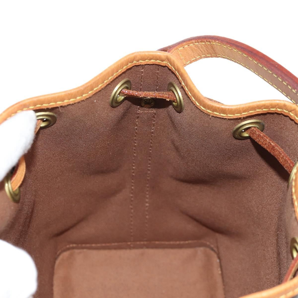 Louis Vuitton Petit Noe NM Monogram Canvas, Brown, Canvas, Handbag