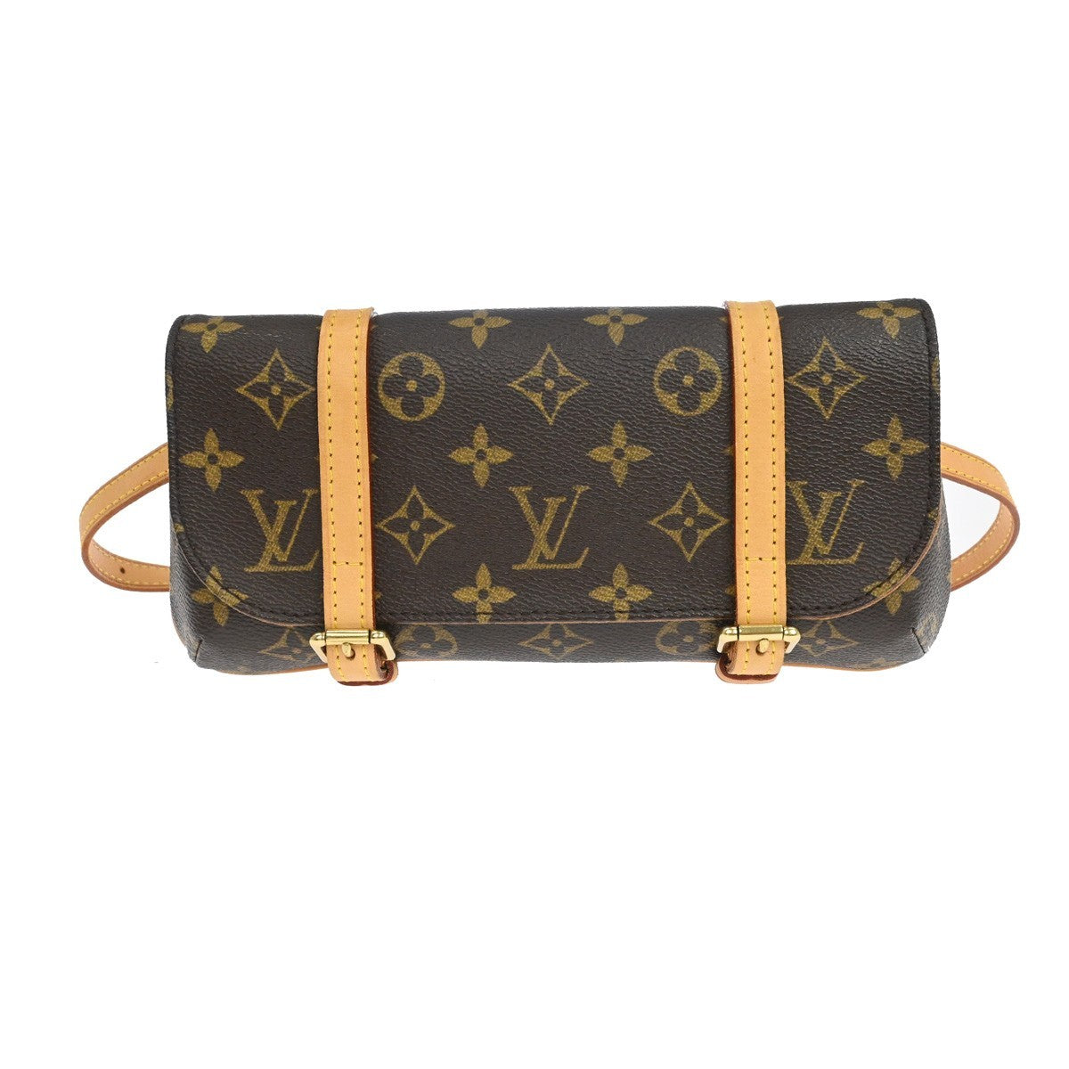 Louis Vuitton Marelle Waist Monogram Canvas, Brown, Canvas, Clutch