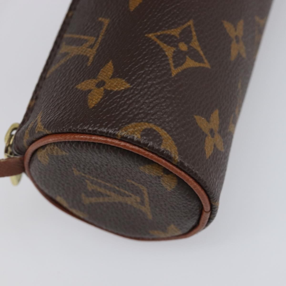 Louis Vuitton Papillon Pochette Monogram Canvas, Brown, Canvas, Clutch
