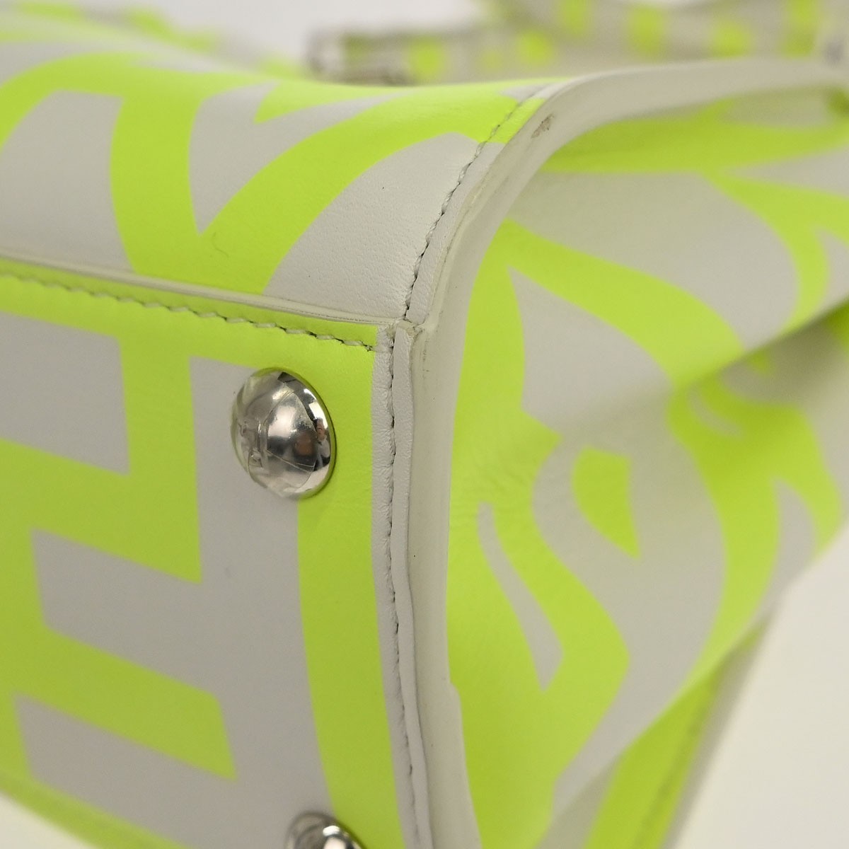 Fendi Peekaboo Leather, Multicolour, Leather, Handbag