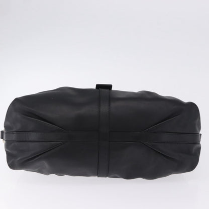 Bvlgari Chandra Hobo Leather, Black, Leather, Handbag