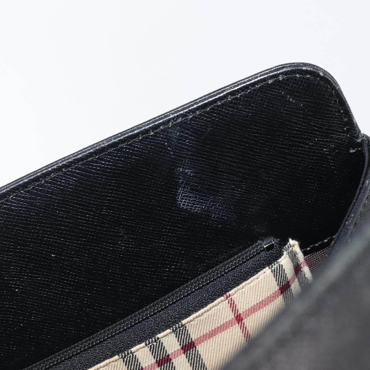 Burberry Handbag Leather, Black, Leather, Handbag