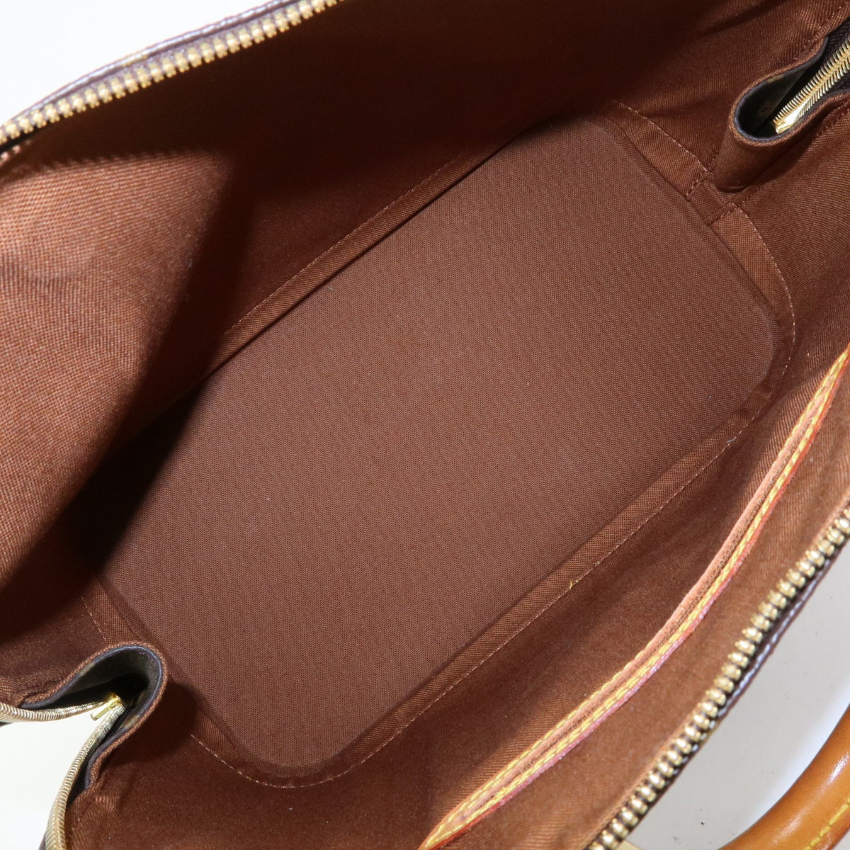 Louis Vuitton Alma Monogram Canvas, Brown, Canvas, Handbag