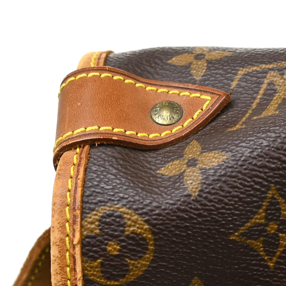 Louis Vuitton Saumur Monogram Canvas, Brown, Canvas, Shoulder Bag