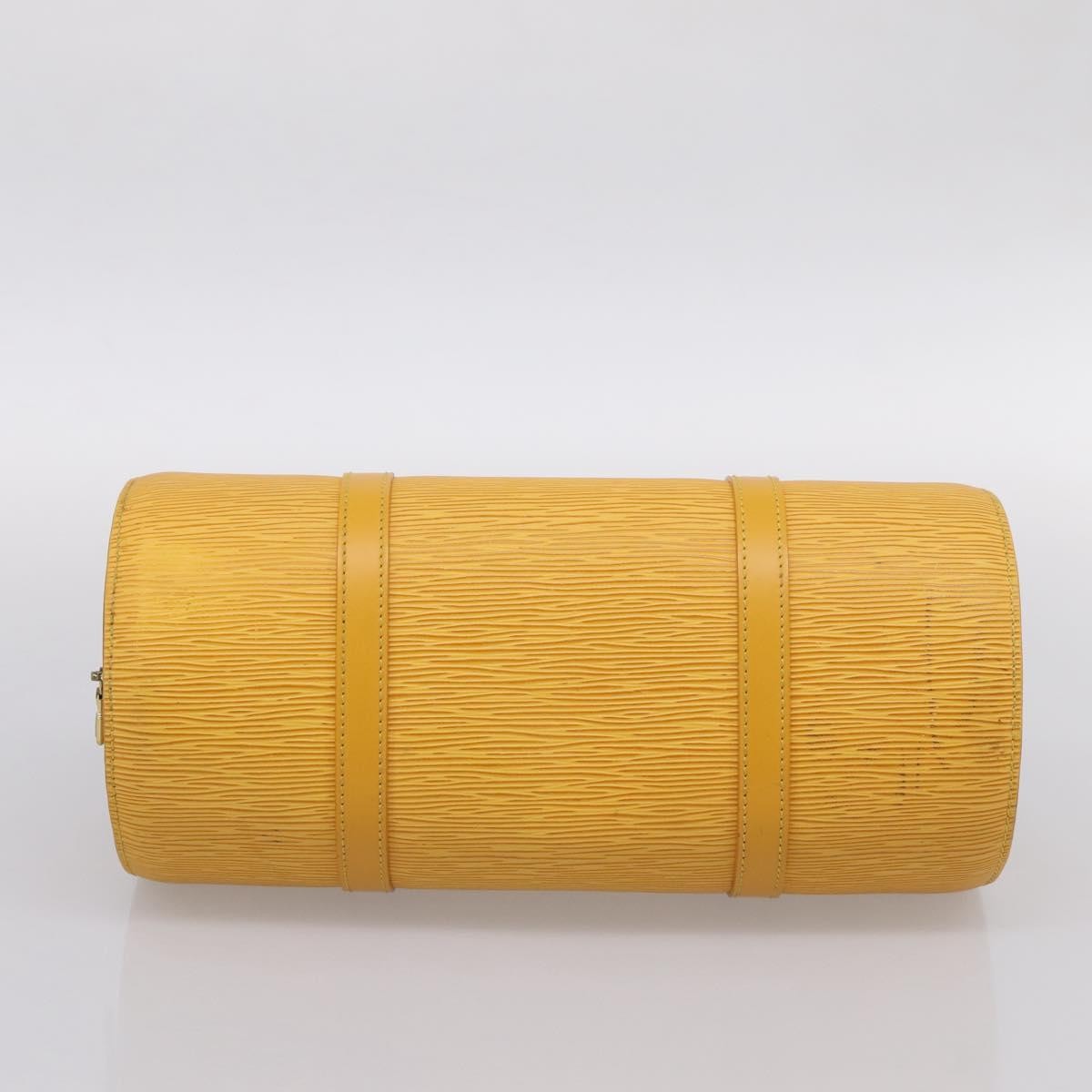 Louis Vuitton Soufflot Epi Leather, Yellow, Leather, Tote Bag