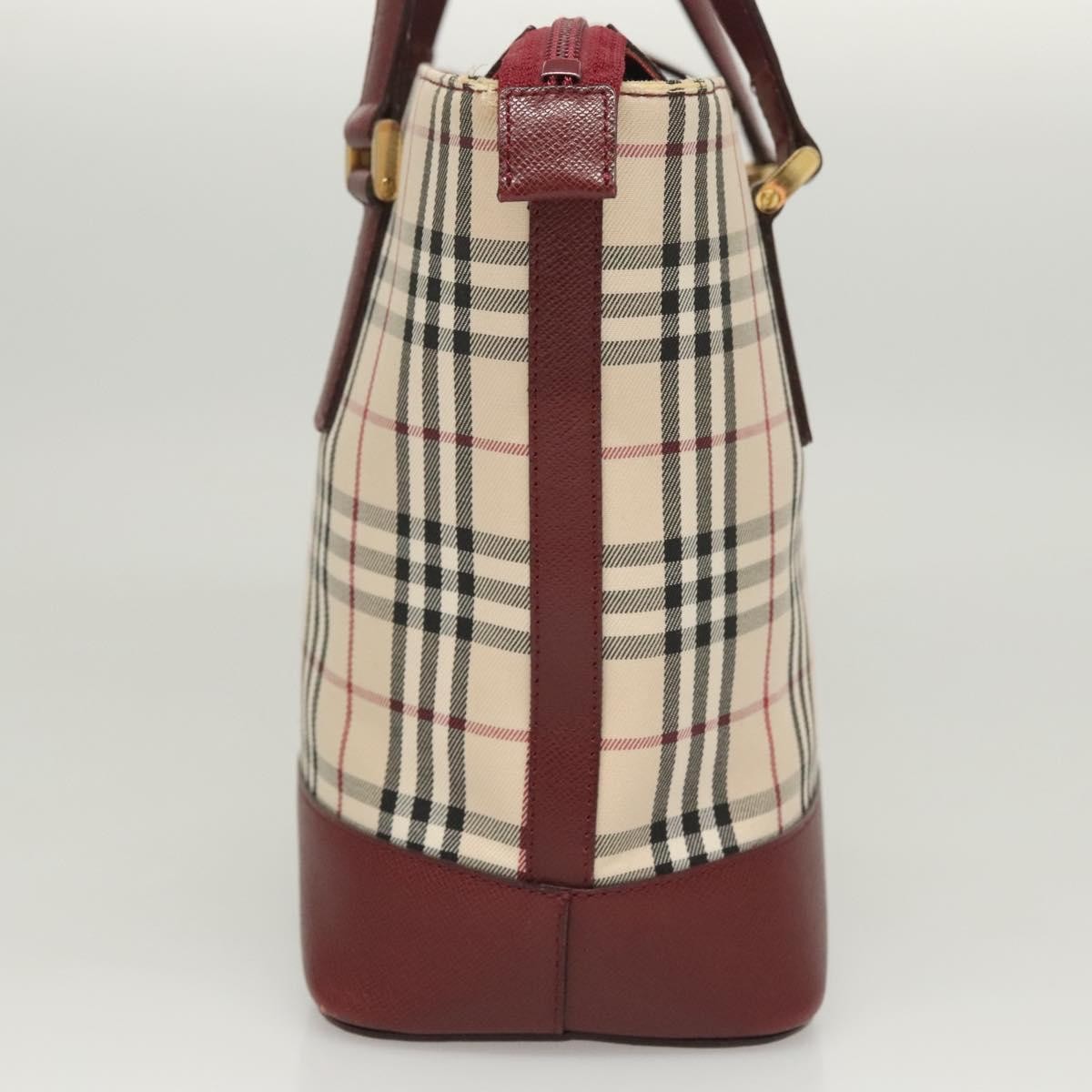 Burberry Nova Check Nova Check Canvas and leather, Beige, Canvas, Handbag