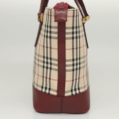 Burberry Nova Check Nova Check Canvas and leather, Beige, Canvas, Handbag
