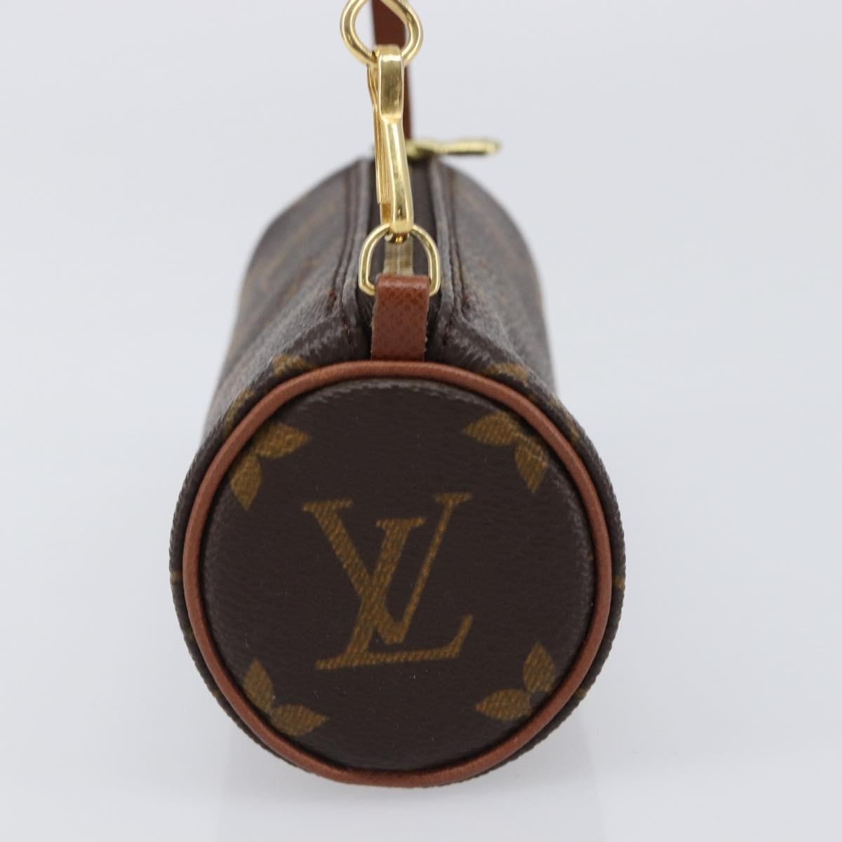 Louis Vuitton Papillon Pochette Monogram Canvas, Brown, Canvas, Clutch