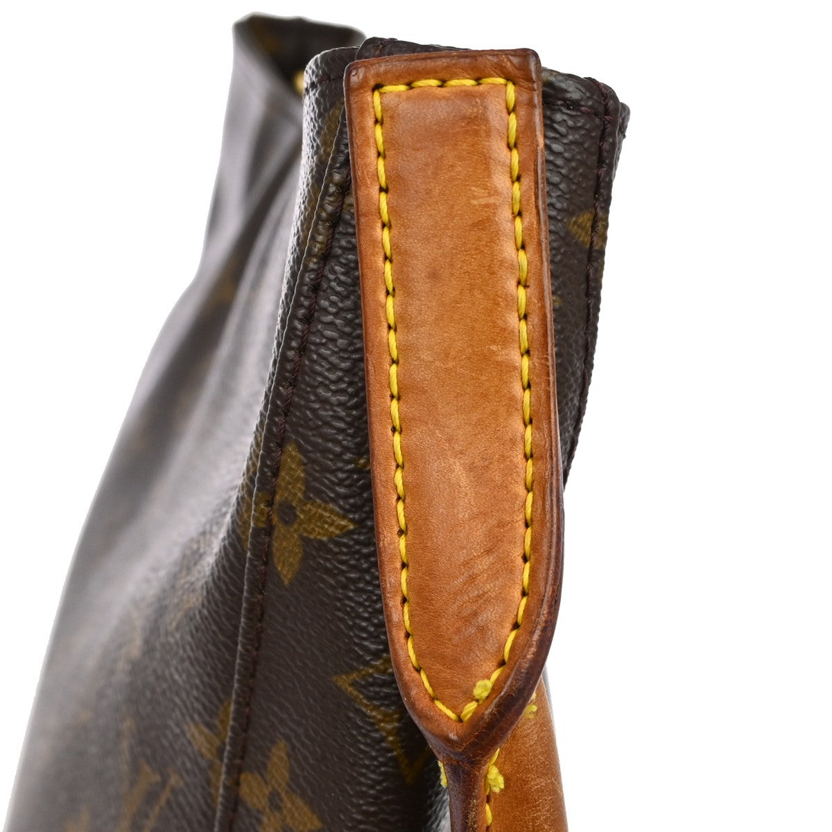 Louis Vuitton Looping Monogram Canvas, Brown, Canvas, Handbag