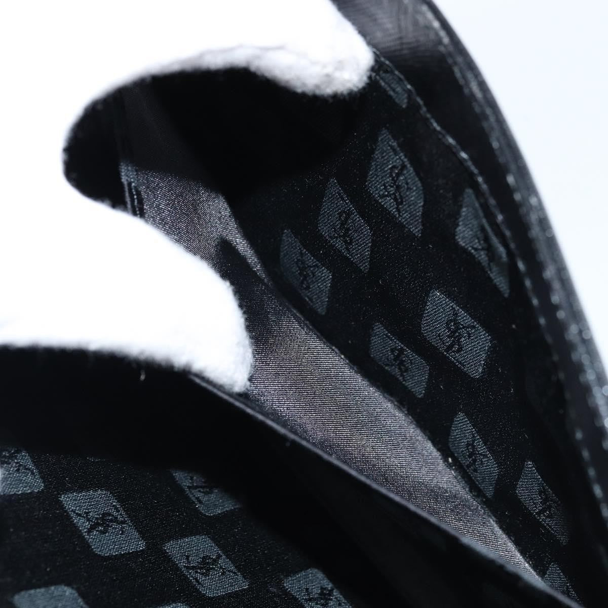 Saint Laurent Vintage Leather, Black, Leather, Handbag