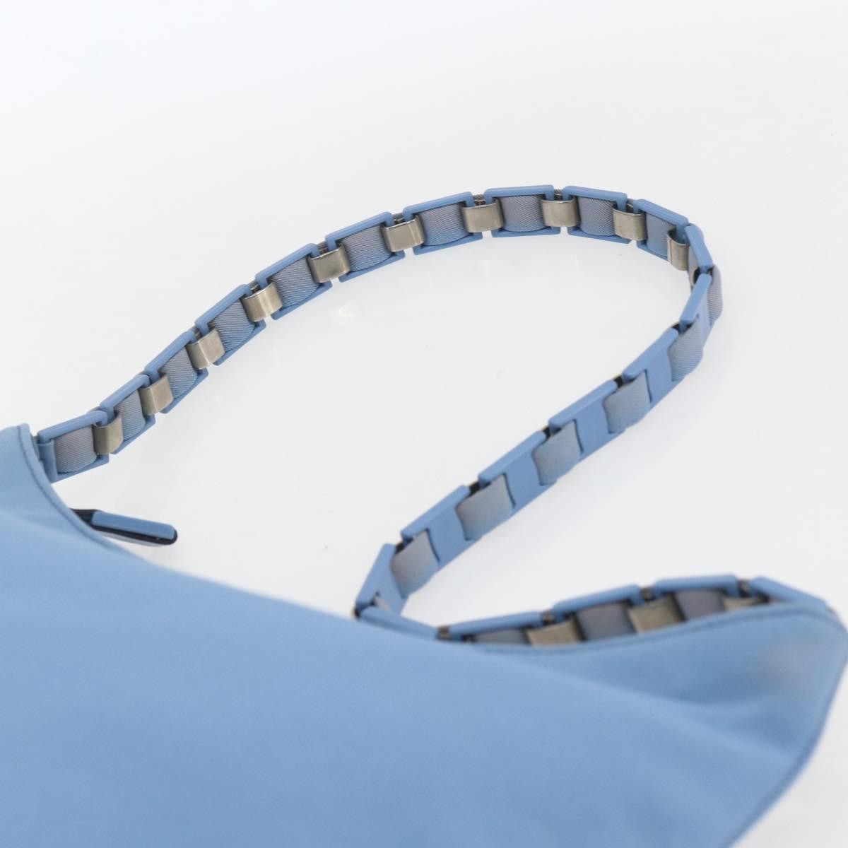 Salvatore Ferragamo Shoulder Nylon, Blue, Nylon, Shoulder Bag