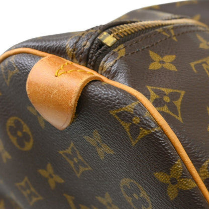 Louis Vuitton Keepall Monogram Canvas, Brown, Canvas, Travel Bag
