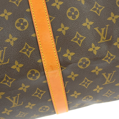 Louis Vuitton Keepall Monogram, Brown, Canvas, Travel Bag