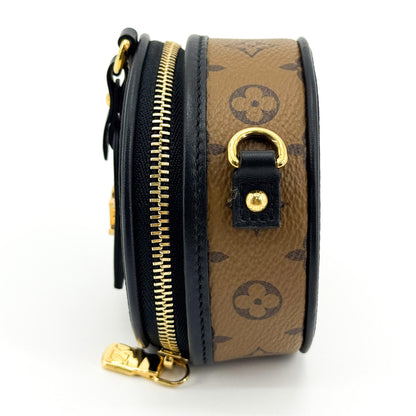 Louis Vuitton Mini Boite Chapeau Reverse Monogram Canvas, Brown, Canvas, Handbag