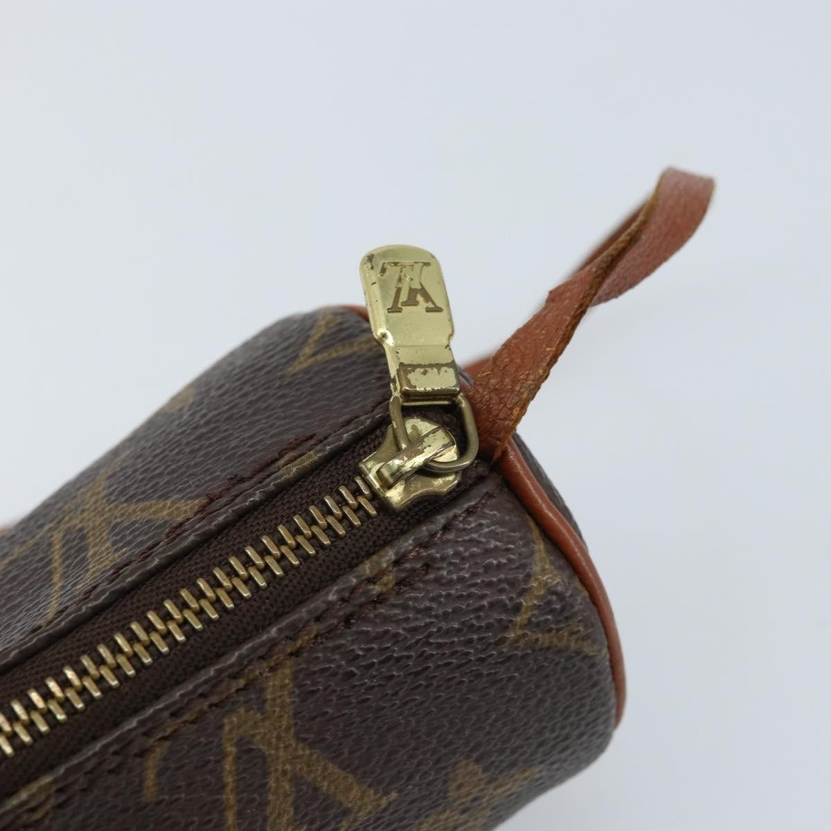 Louis Vuitton Papillon Pochette Monogram Canvas, Brown, Canvas, Clutch