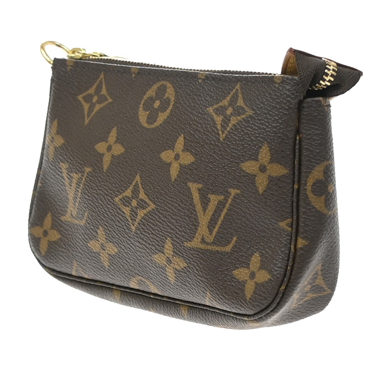 Louis Vuitton Mini pochette accessoires Canvas, Brown, Canvas, Clutch