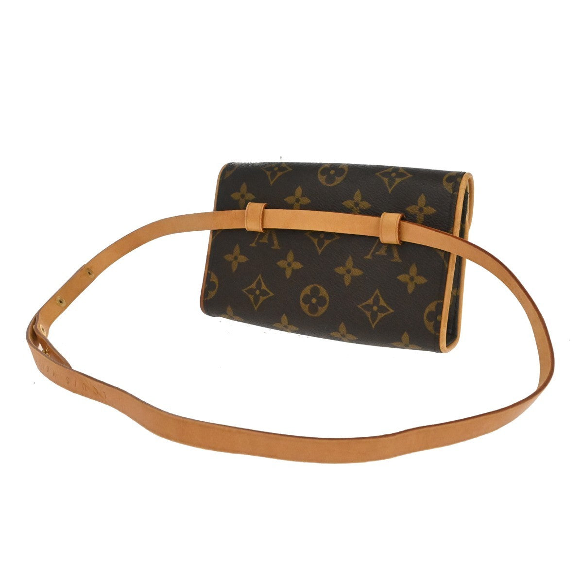 Louis Vuitton Florentine Monogram, Brown, Canvas, Clutch