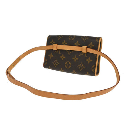 Louis Vuitton Florentine Monogram, Brown, Canvas, Clutch