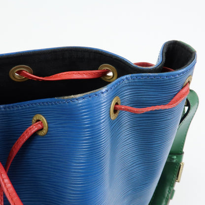 Louis Vuitton Tricolor Noe Epi Leather, Blue, Leather, Handbag