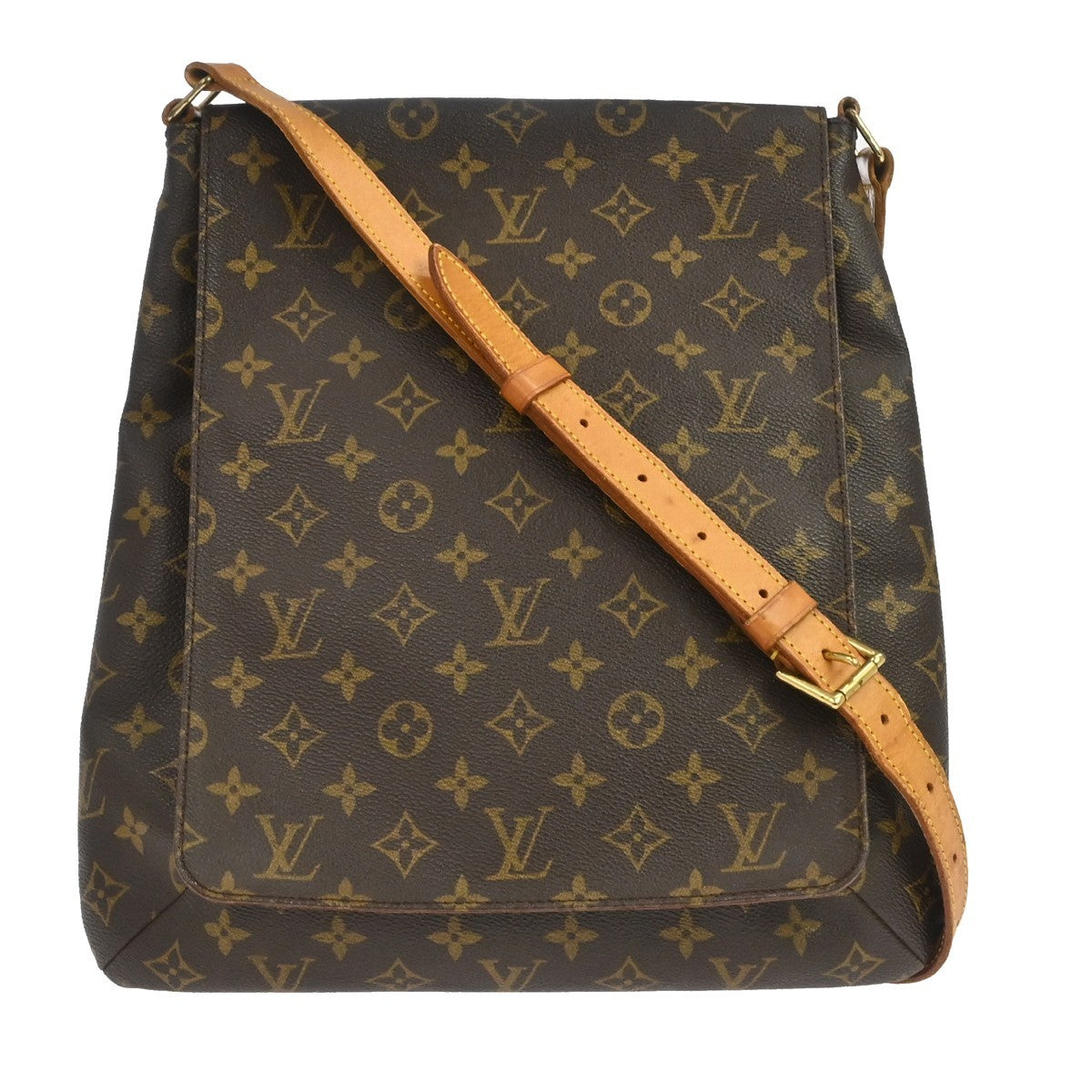 Louis Vuitton Musette Monogram, Brown, Canvas, Shoulder Bag