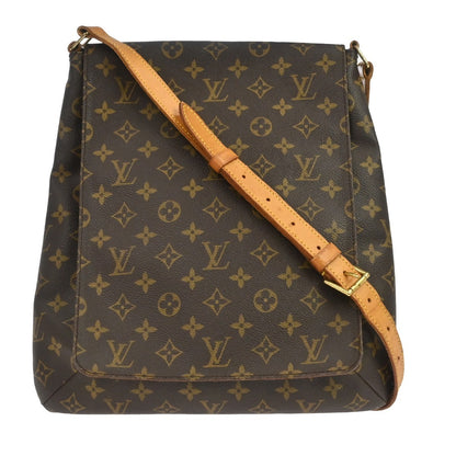 Louis Vuitton Musette Monogram, Brown, Canvas, Shoulder Bag
