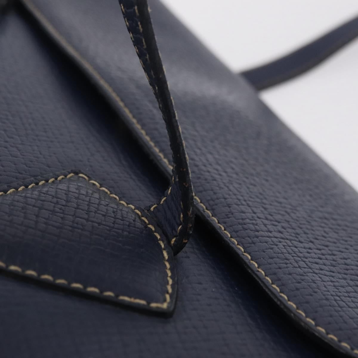 Loewe Tote Leather, Navy, Leather, Tote Bag