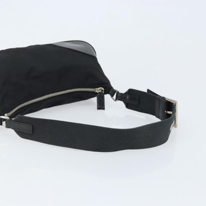 Prada Shoulder Tessuto, Black, Nylon, Shoulder Bag