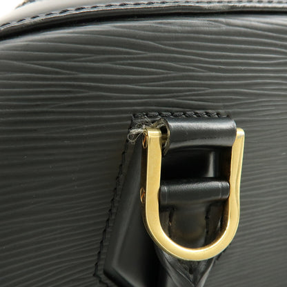 Louis Vuitton Sablons Epi Leather, Black, Leather, Handbag