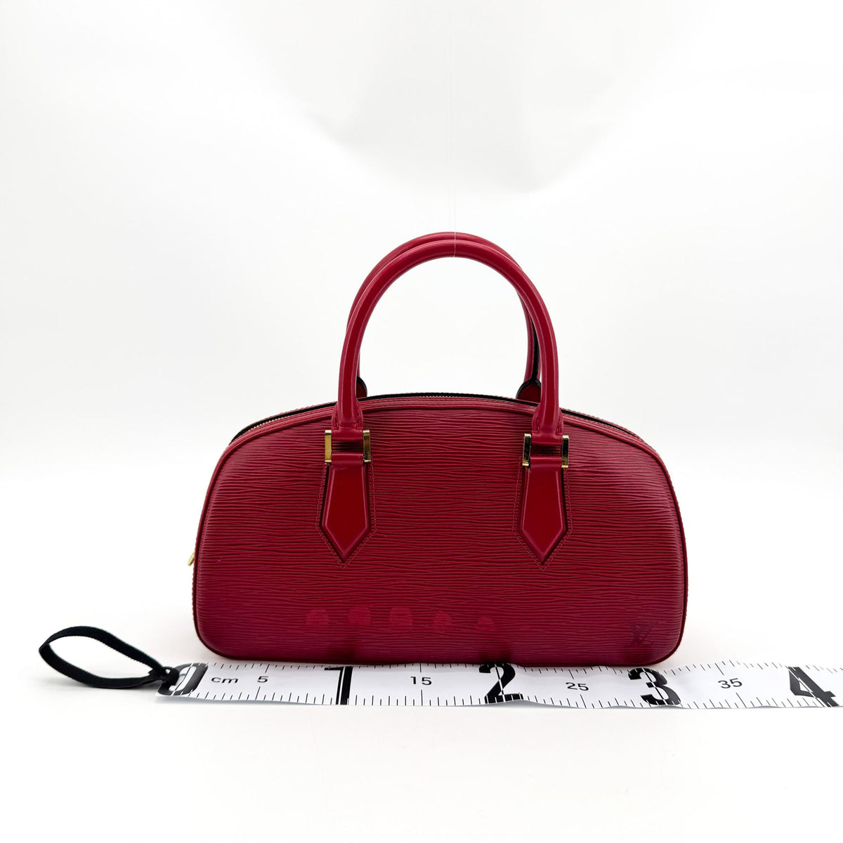 Louis Vuitton Jasmin Epi Leather, Red, Leather, Handbag