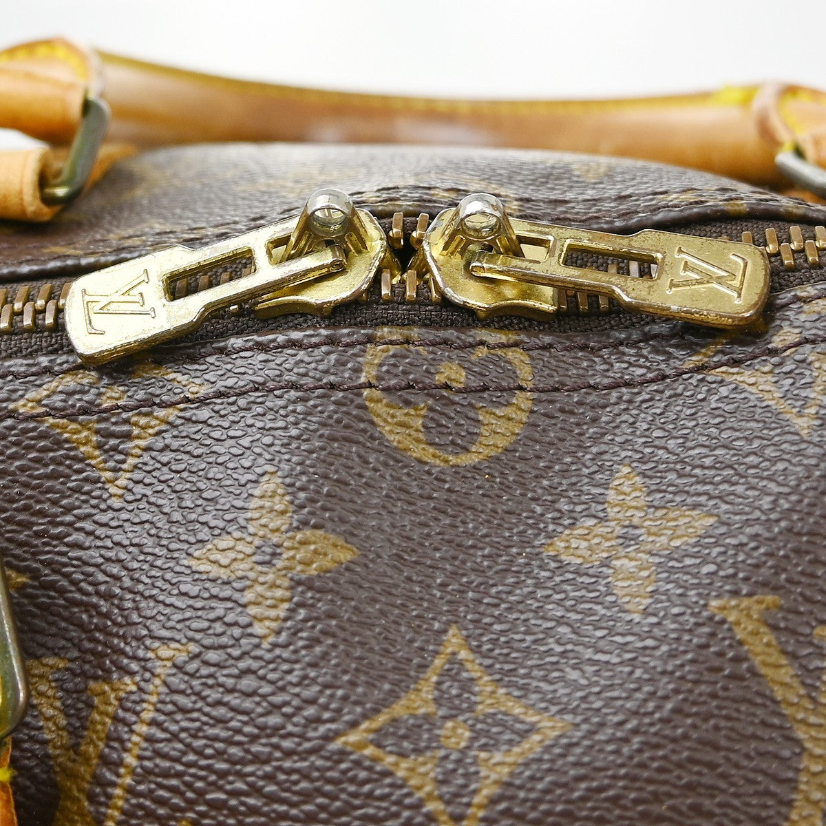 Louis Vuitton Keepall Monogram Canvas, Brown, Canvas, Travel Bag
