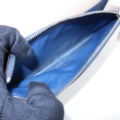 Louis Vuitton Emilie Epi Leather, Blue, Leather, Wallet