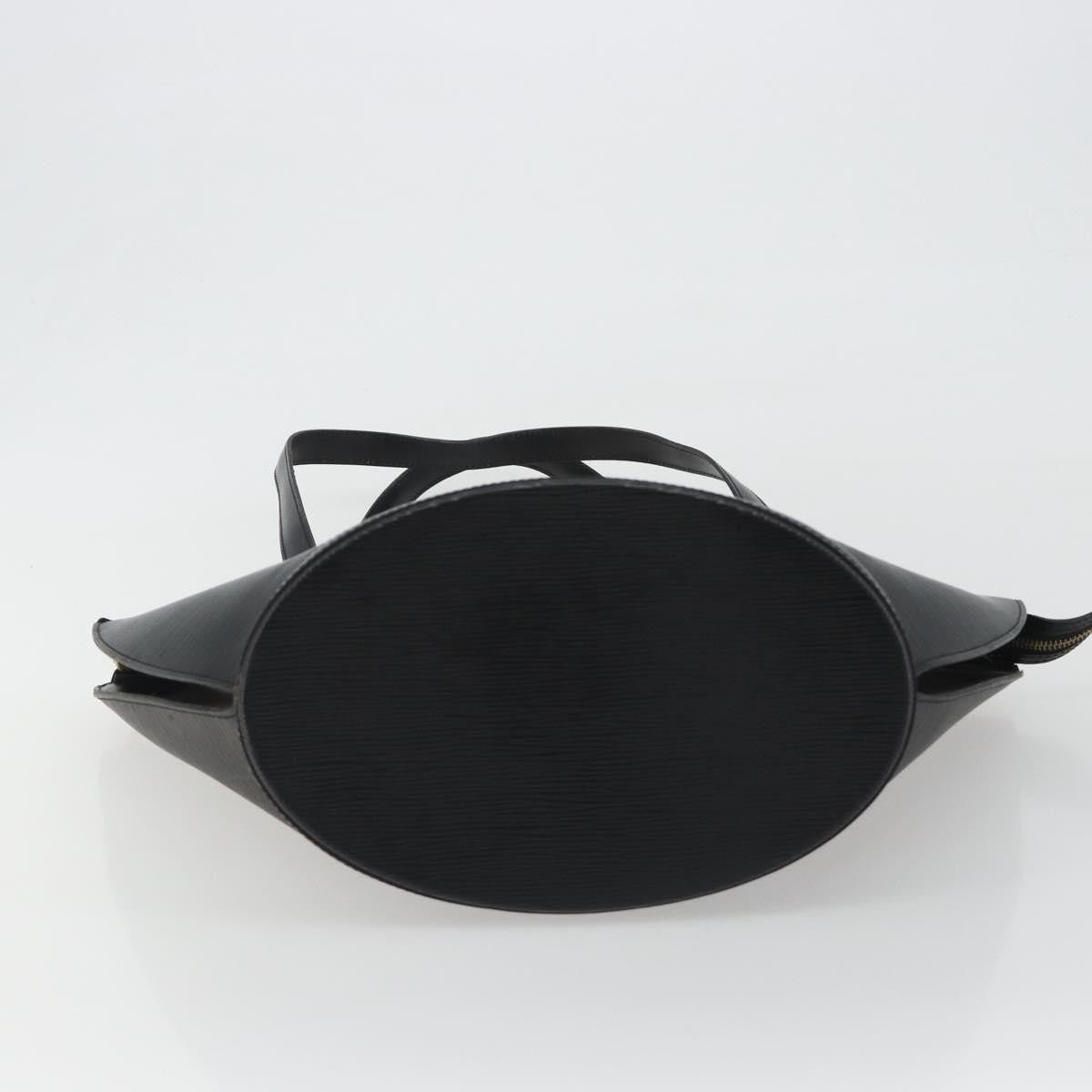 Louis Vuitton Saint Jacques Epi Leather, Black, Leather, Handbag