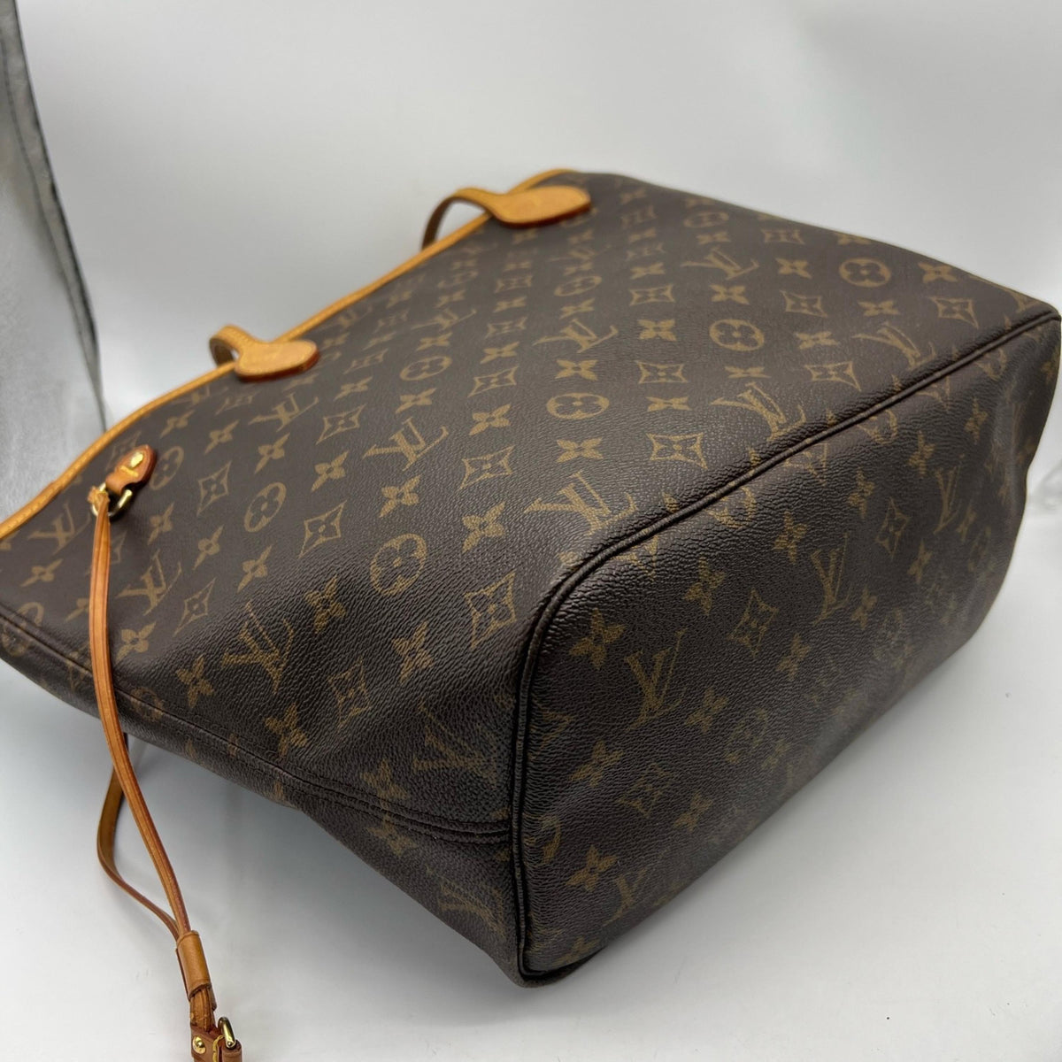 Louis Vuitton Neverfull Monogram Canvas, Brown, Canvas, Tote Bag