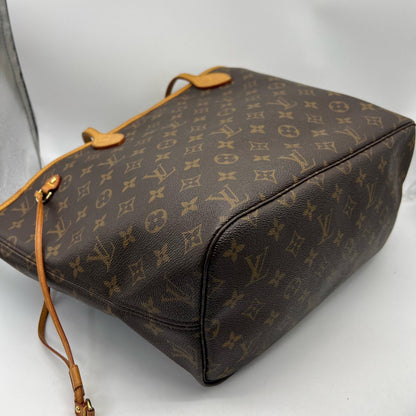 Louis Vuitton Neverfull Monogram Canvas, Brown, Canvas, Tote Bag