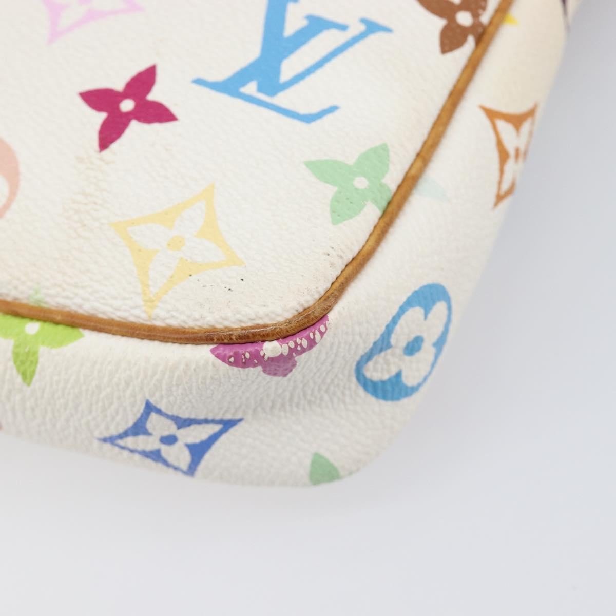 Louis Vuitton Pochette Accessoires NM Monogram Multicolor, Multicolour, Canvas, Clutch
