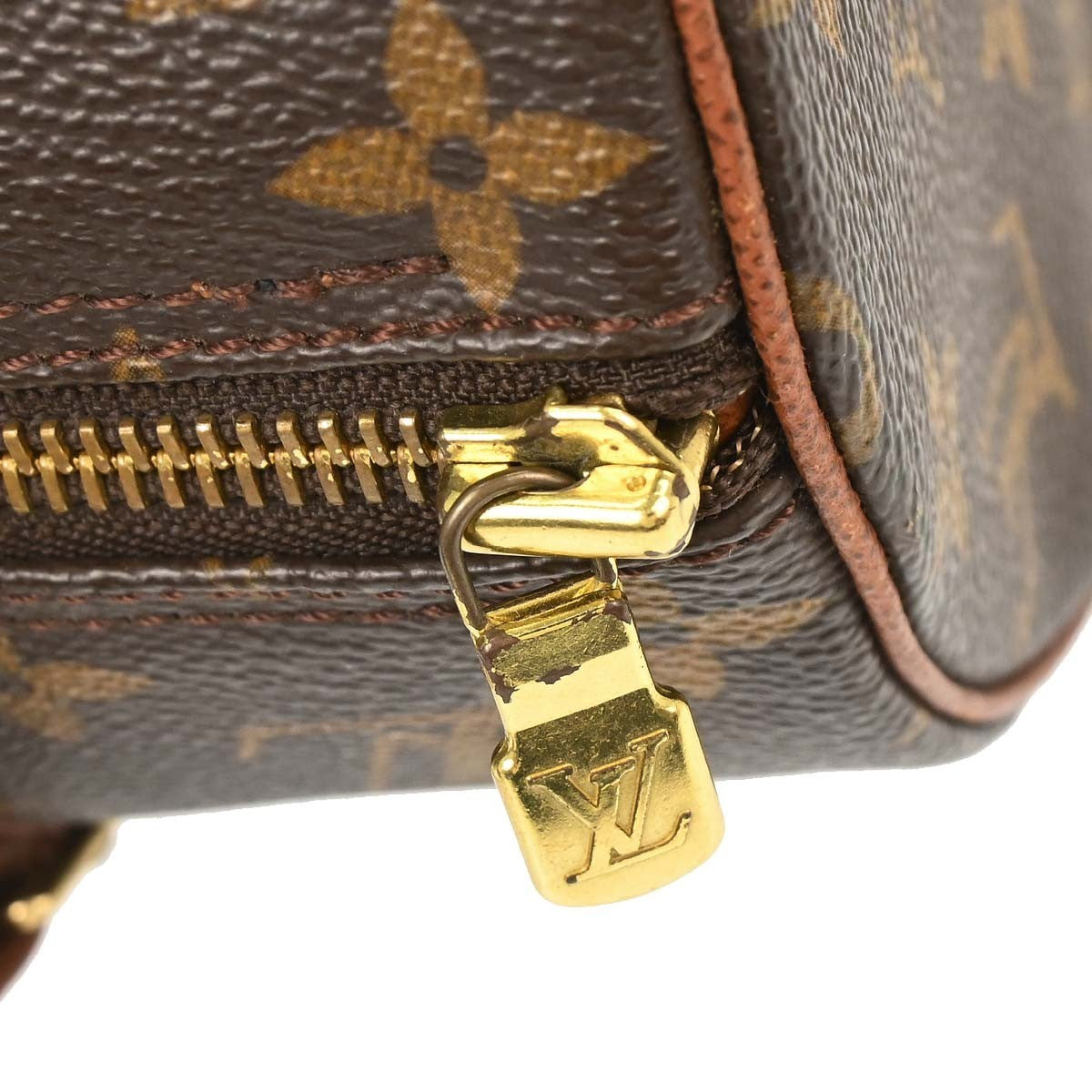Louis Vuitton Papillon Monogram Canvas, Brown, Canvas, Handbag
