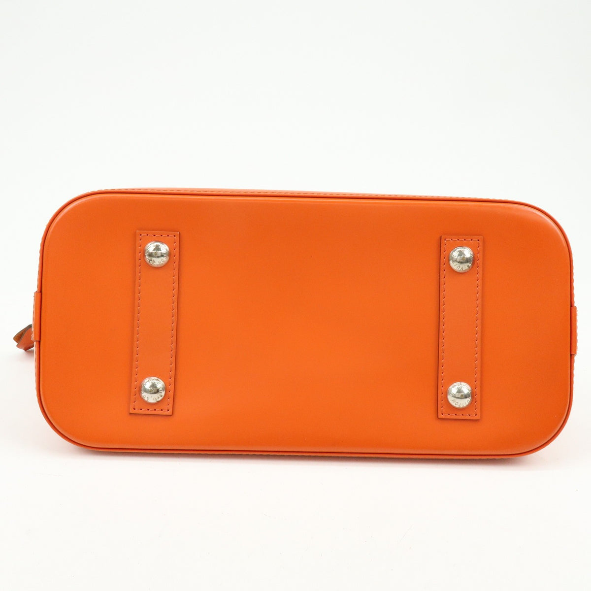 Louis Vuitton Alma Epi Leather, Orange, Leather, Handbag