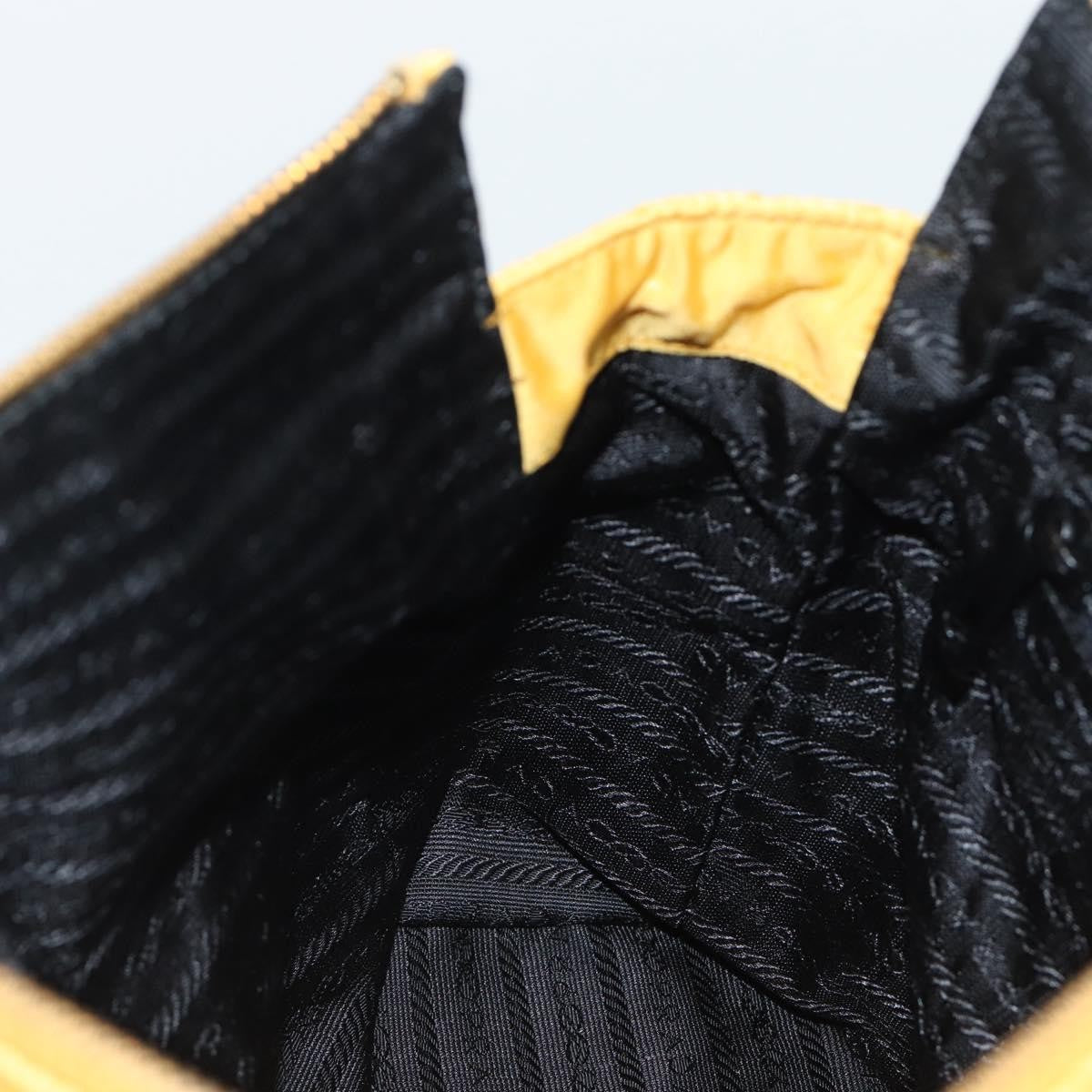 Prada Re-Edition 1995 Chain Quilted Re-Nylon, Yellow, Nylon, Tote Bag