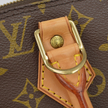 Louis Vuitton Alma Monogram, Brown, Canvas, Handbag