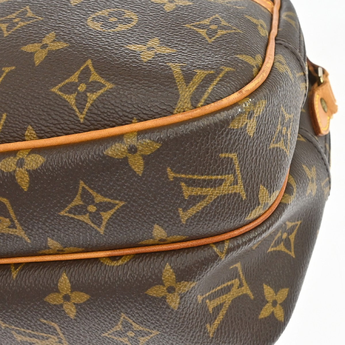 Louis Vuitton Reporter Monogram, Brown, Canvas, Shoulder Bag