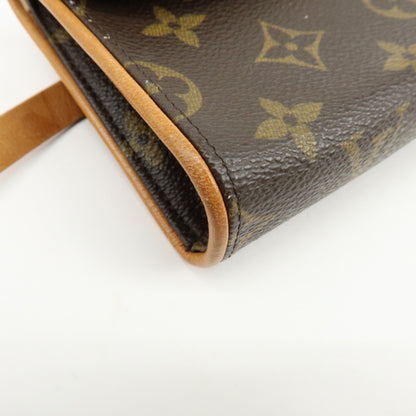 Louis Vuitton Florentine Waist Monogram Canvas, Brown, Canvas, Handbag
