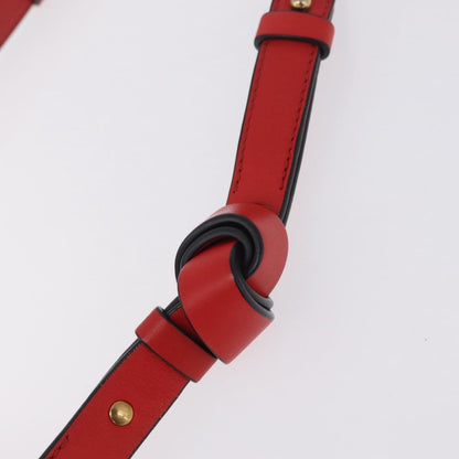 Chloe Hudson Whipstitch Leather, Red, Leather, Handbag