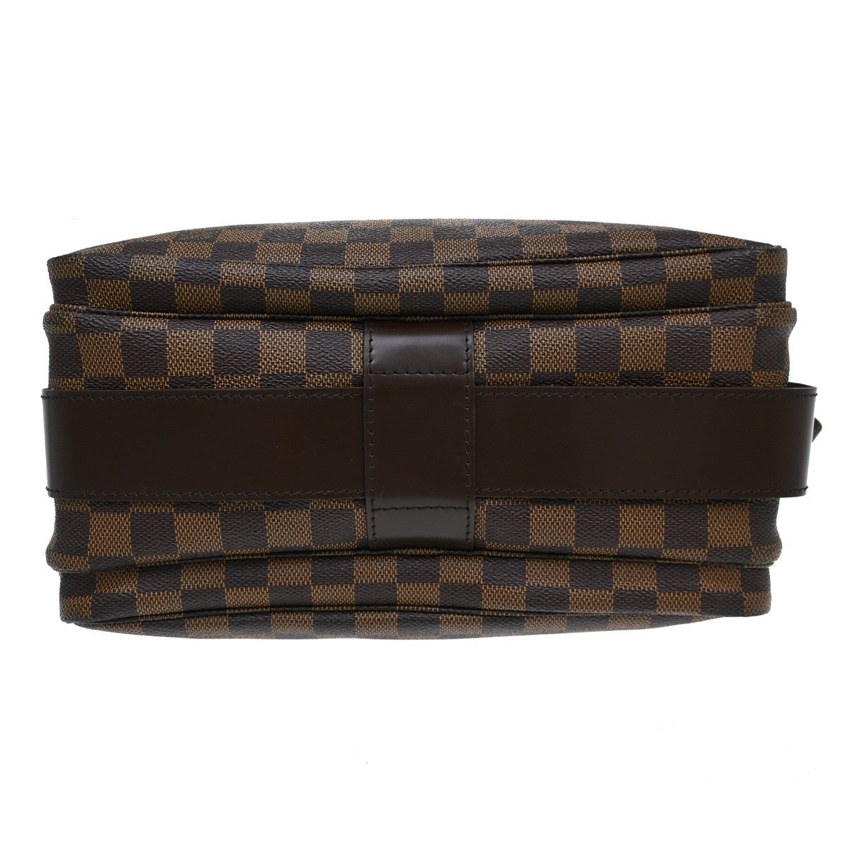 Louis Vuitton Naviglio Damier, Brown, Canvas, Shoulder Bag