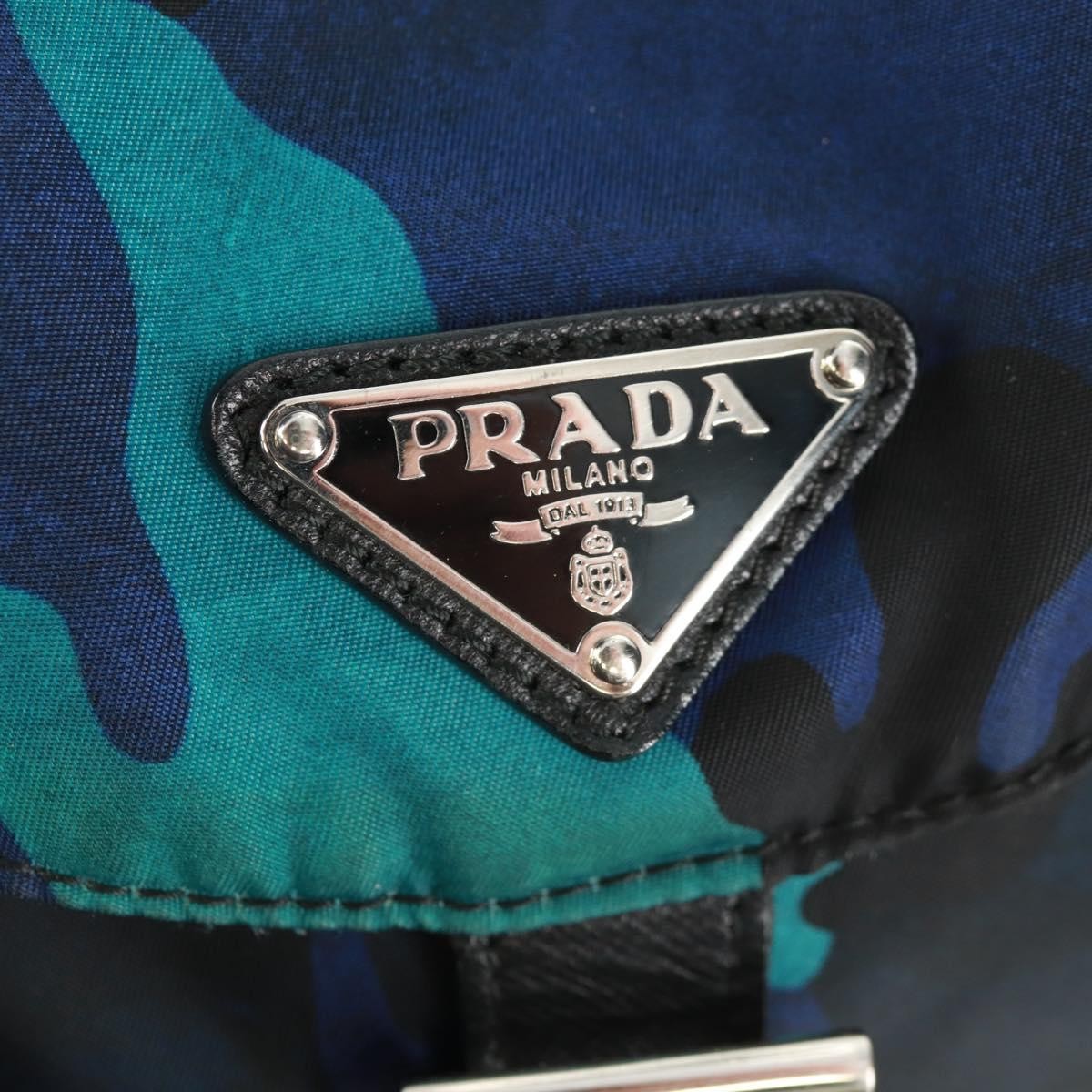 Prada Camouflage Tessuto, Multicolour, Nylon, Tote Bag
