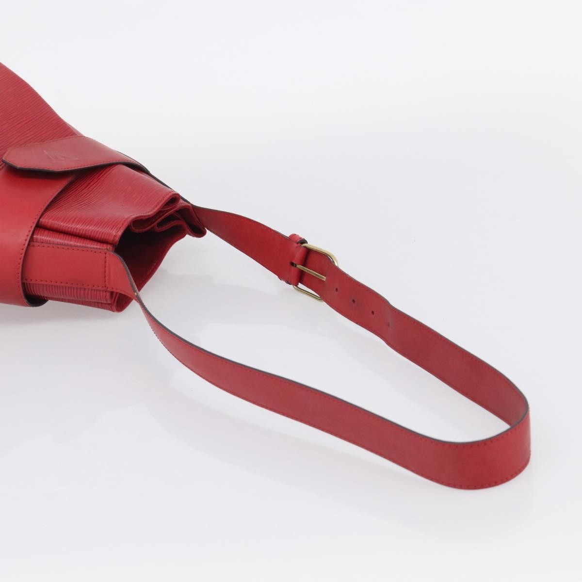 Louis Vuitton Vintage Sac d'Epaule Epi Leather, Red, Leather, Handbag