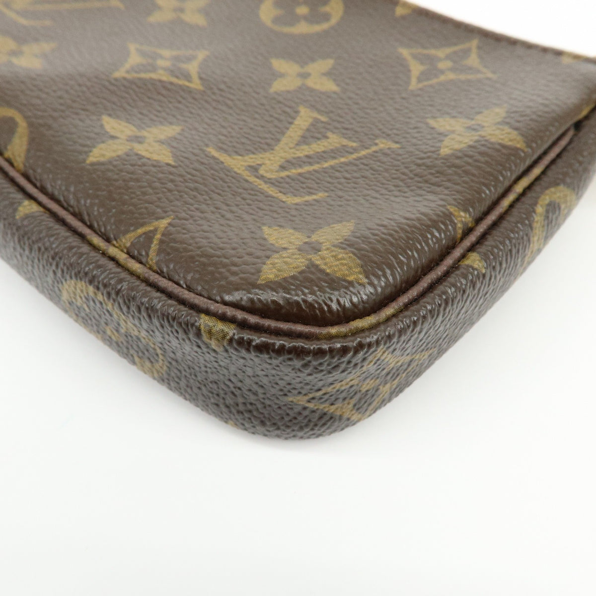 Louis Vuitton Pochette Accessoires Limited Edition Monogram Canvas, Brown, Canvas, Clutch