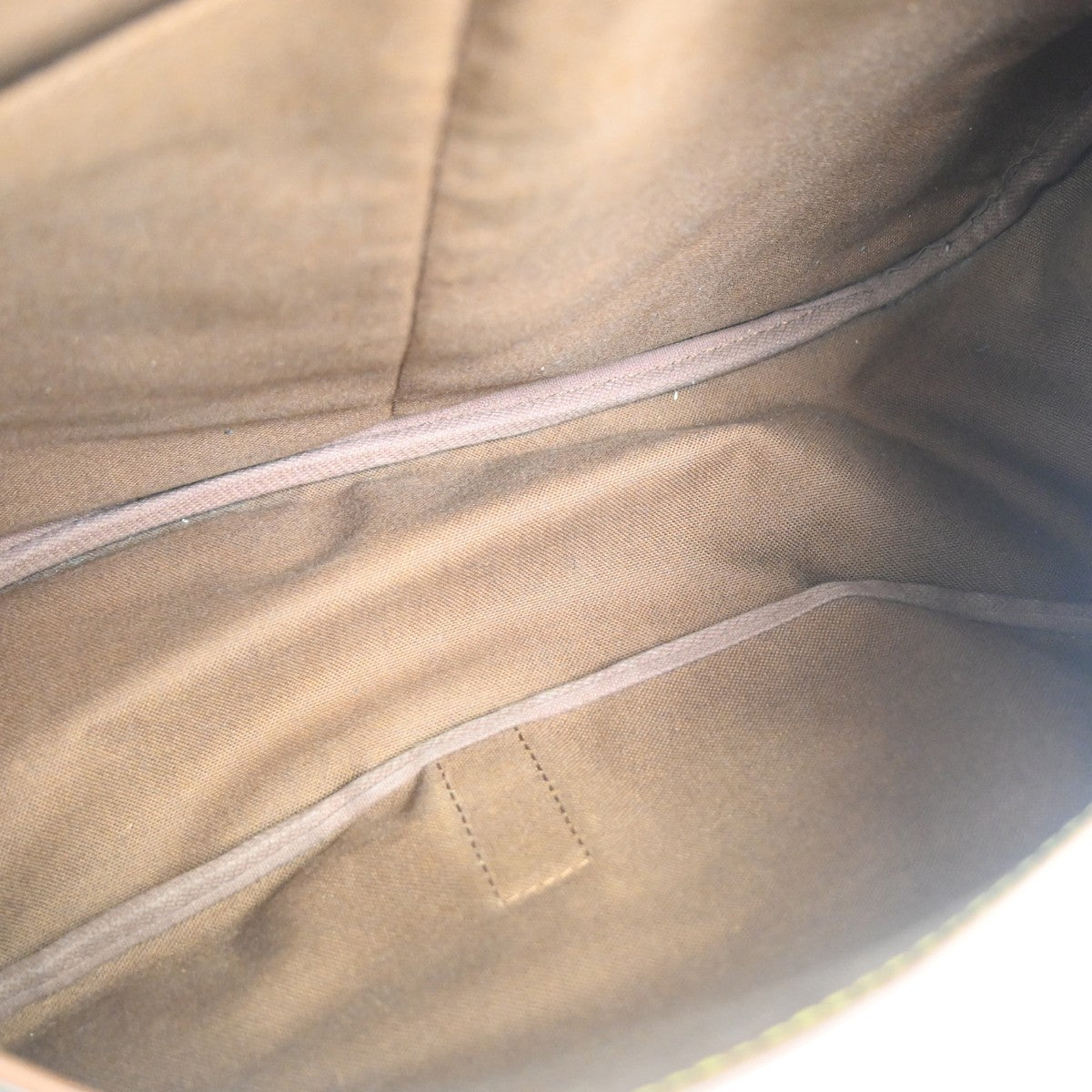 Louis Vuitton Saumur Monogram Canvas, Brown, Canvas, Shoulder Bag