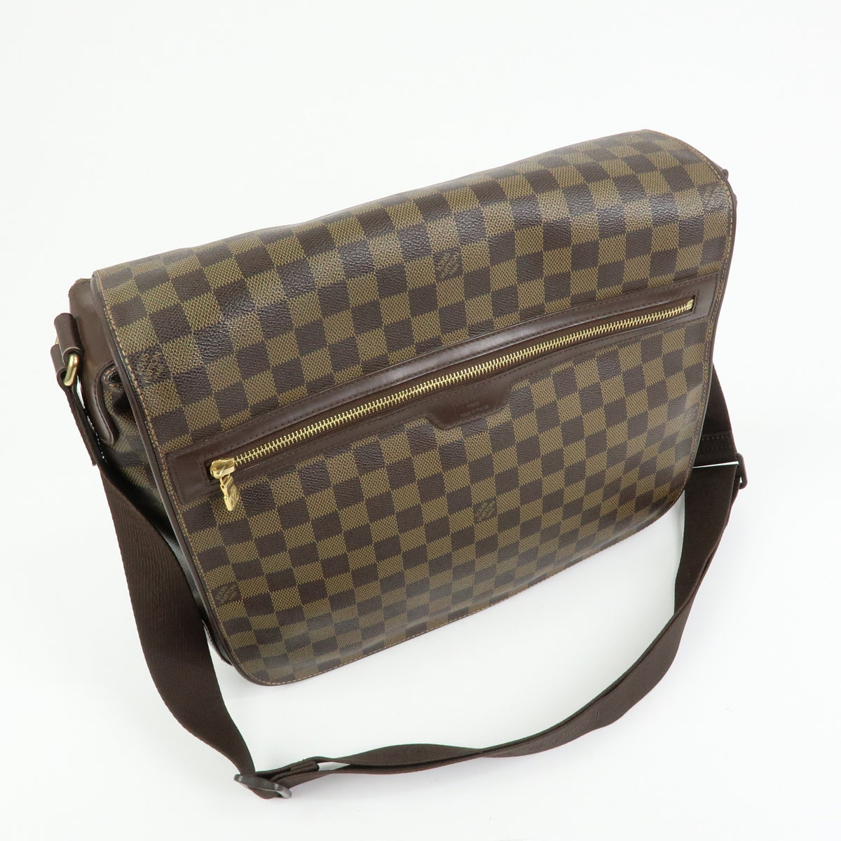 Louis Vuitton Spencer Messenger Damier, Brown, Canvas, Handbag