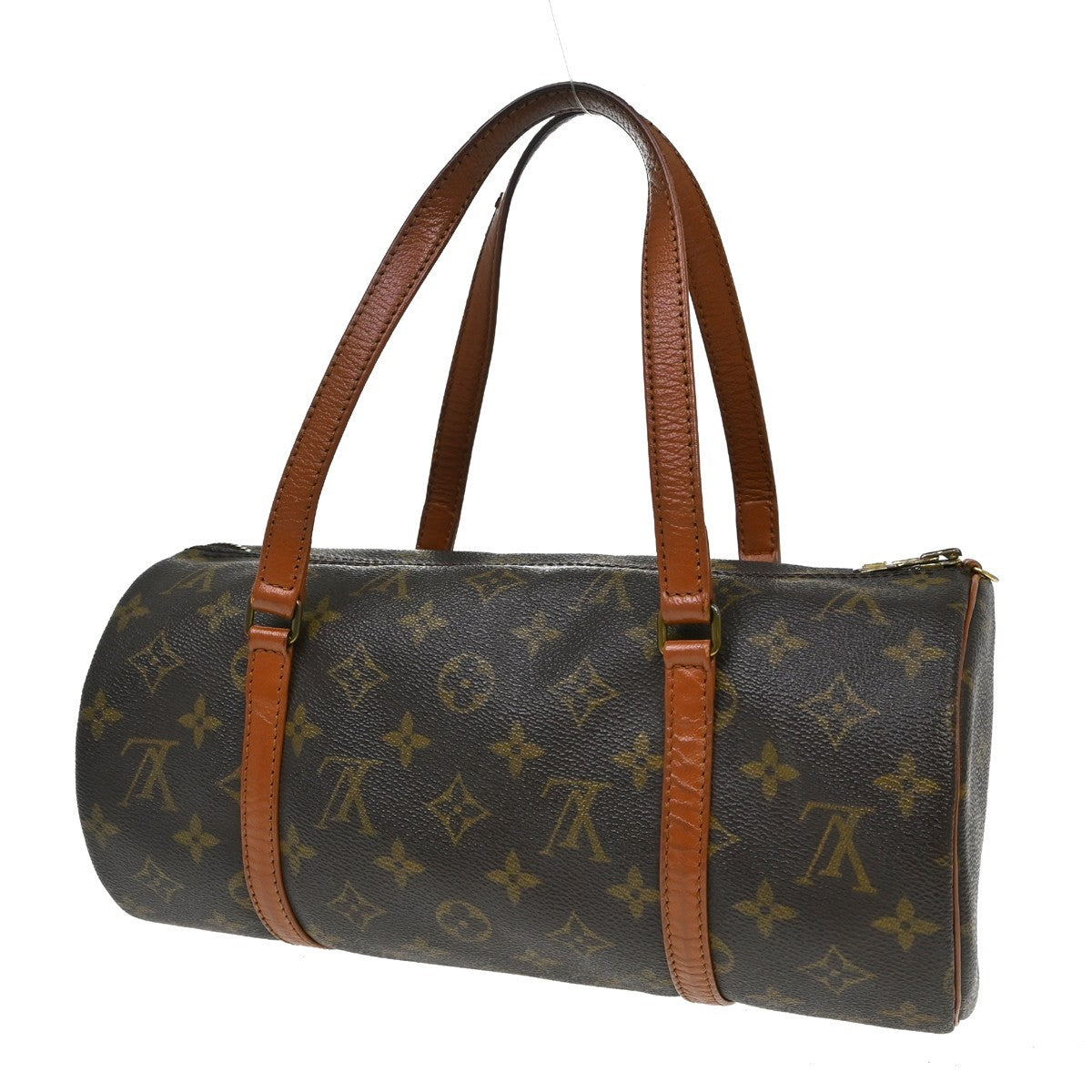 Louis Vuitton Papillon Monogram Canvas, Brown, Canvas, Handbag