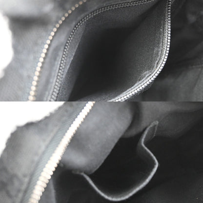 Gucci Front Pocket Messenger GG Canvas, Black, Canvas, Crossbody Bag